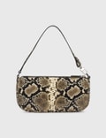 BY FAR Rachel Snake Print Leather Bag Picture