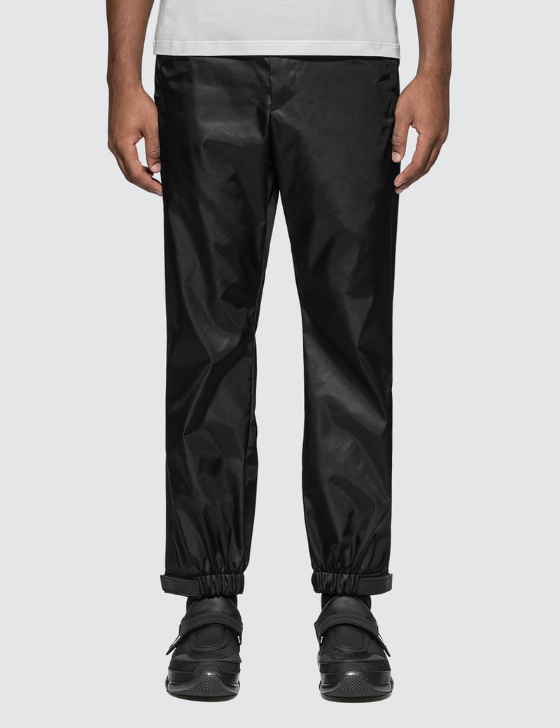 prada pants with strap