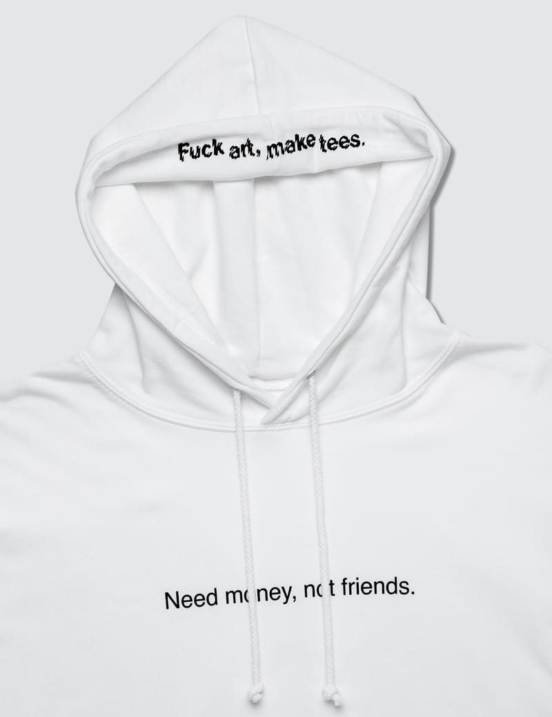 friends hoodie white