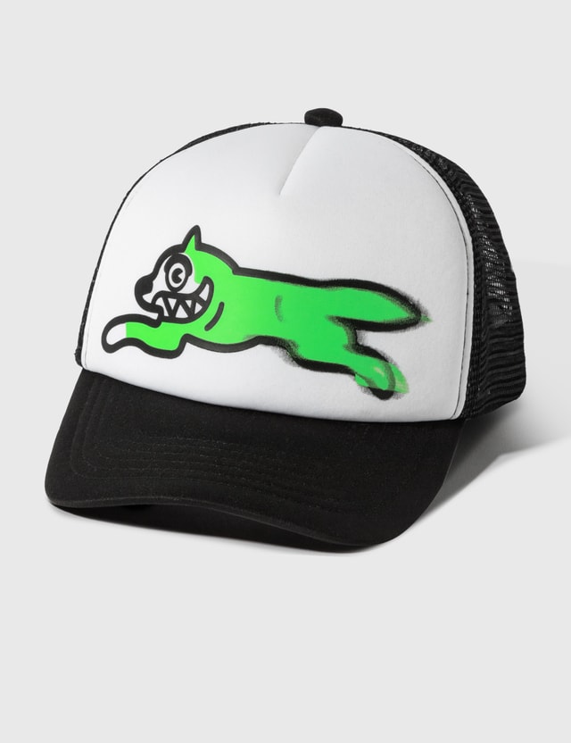 Icecream Icecream × Psychworld Running Dog Mesh Cap White Men