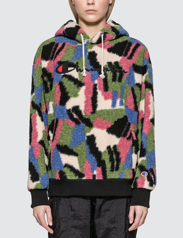 Champion Reverse Weave Fleece Big Script Hoodie Hbx