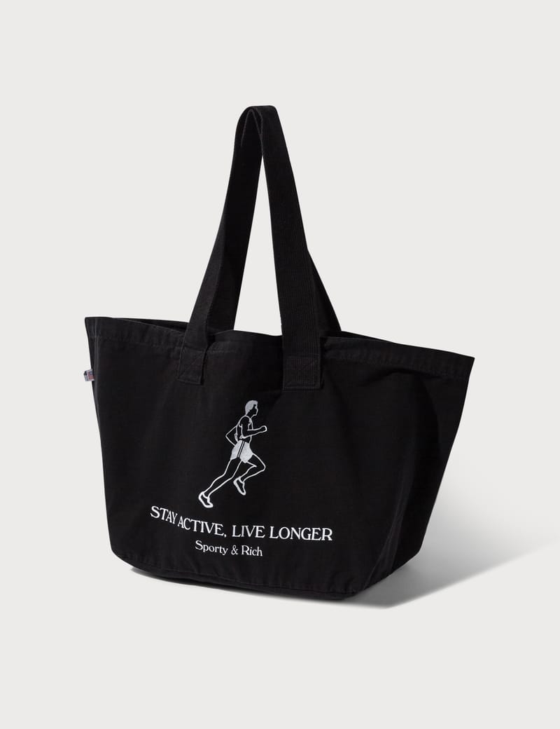 sporty tote bag