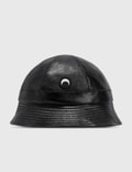 Marine Serre Leather Bob Hat Picture