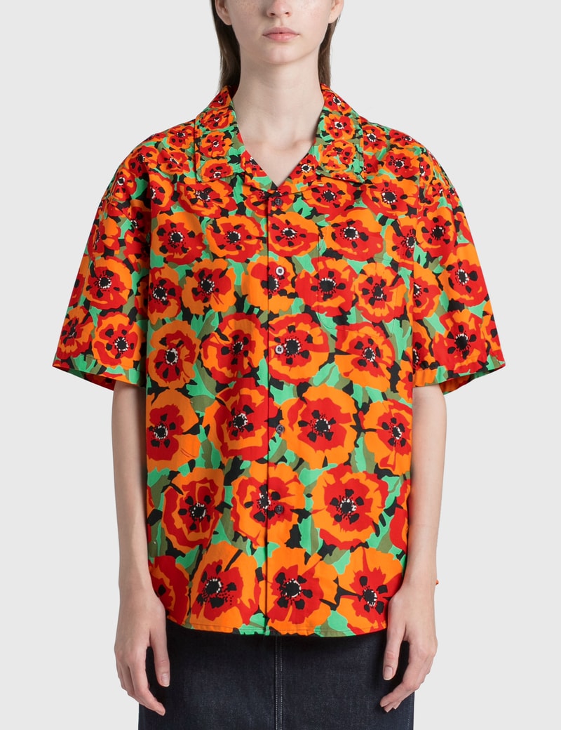 Stussy Poppy Shirt In Orange ModeSens