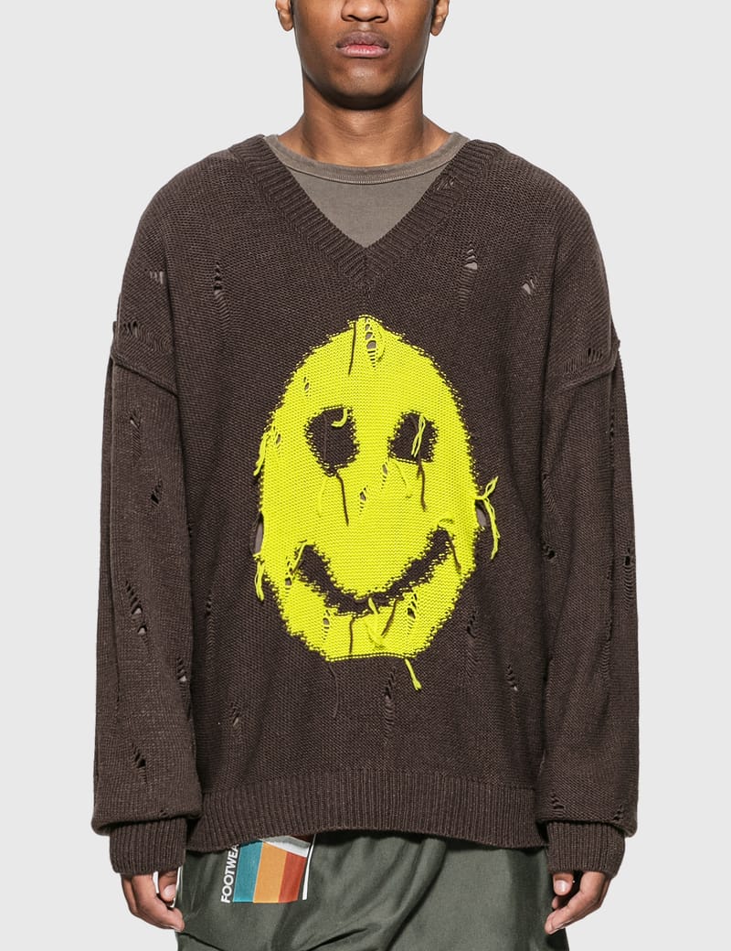 smiley sweater