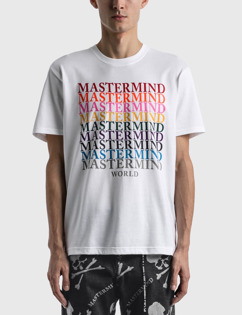 Mastermind Japan Oversized Skull Logo-print T-shirt In White