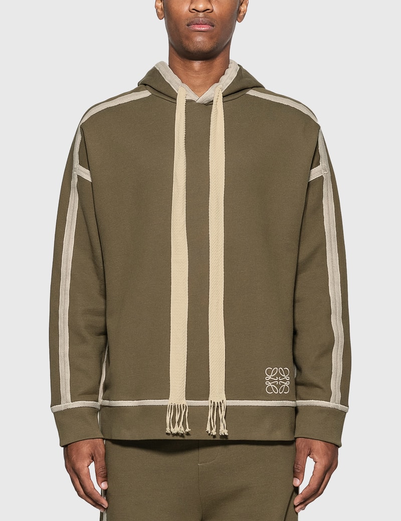 Image of Loewe Anagram Embroidered Hoodie
