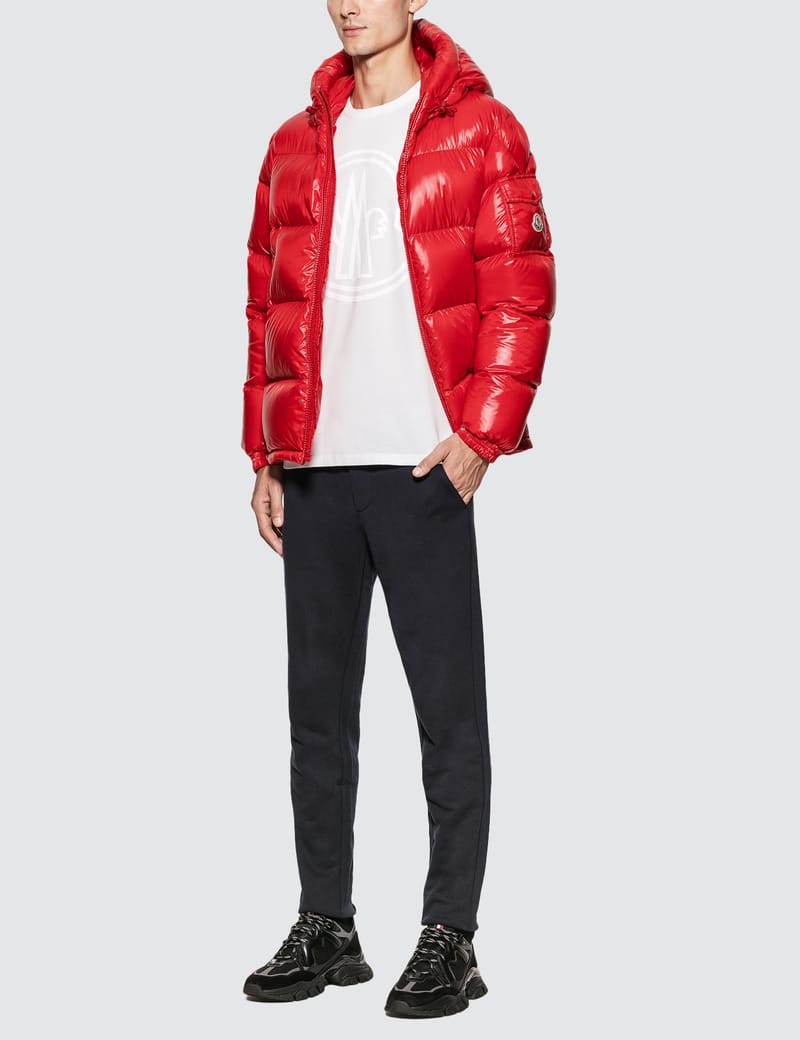 calvin klein red jacket men