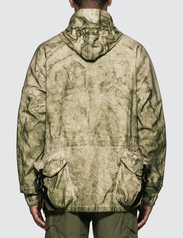 Stone Island Membrana Oxford 3L Half Zip Anorak Jacket