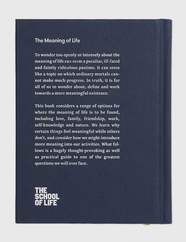 The School Of Life 人生の意味 Hbx The School Of Life 人生の意味 Hbx