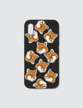 Maison Kitsune All-Over Fox Head iPhone X Case Picture