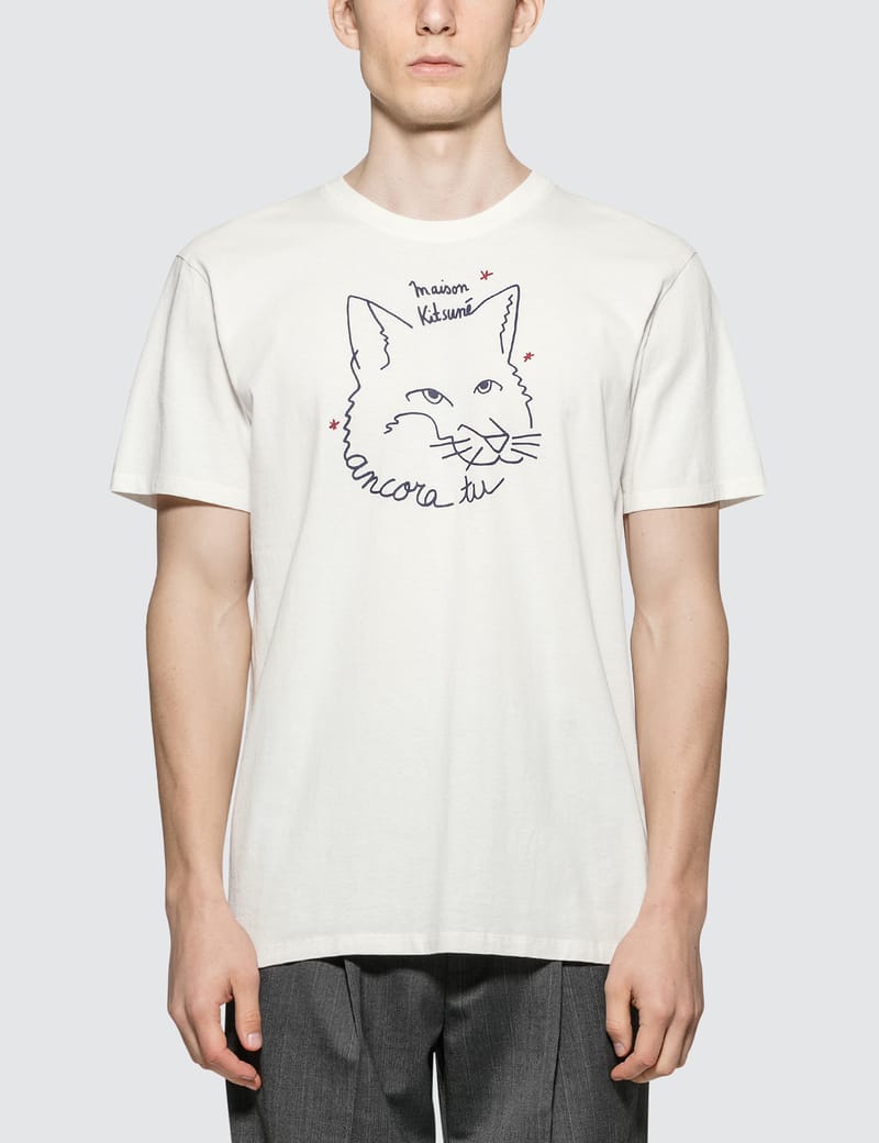 maison kitsune ancora tu sweatshirt