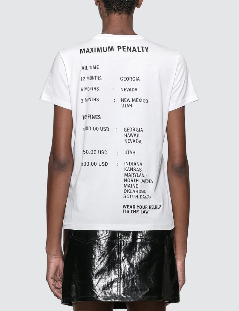 helmut lang tshirt