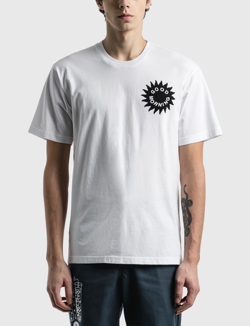 Image of Good Morning Tapes Sun Logo T-Shirt