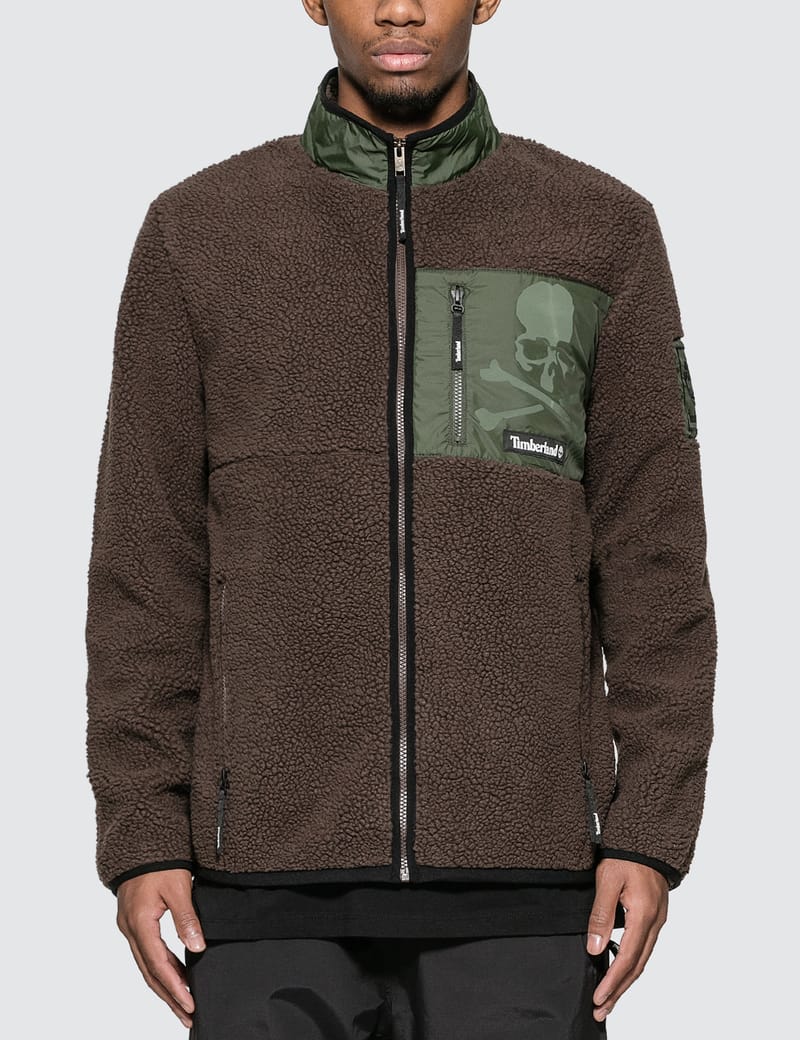 timberland x mastermind world fleece jacket