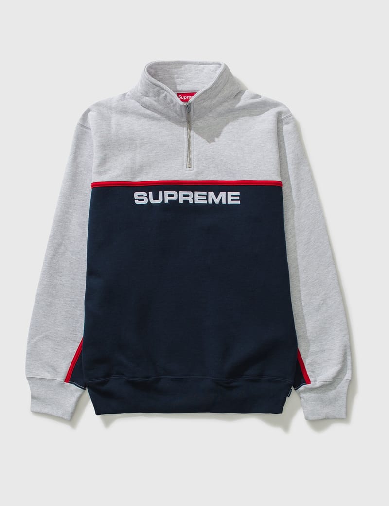 supreme quarter zip jacket