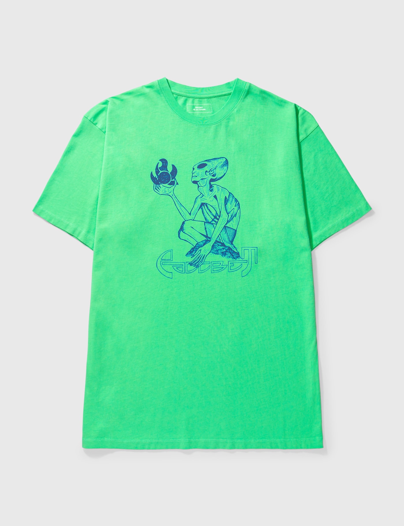 Rassvet Alien Graphic T-shirt In Green