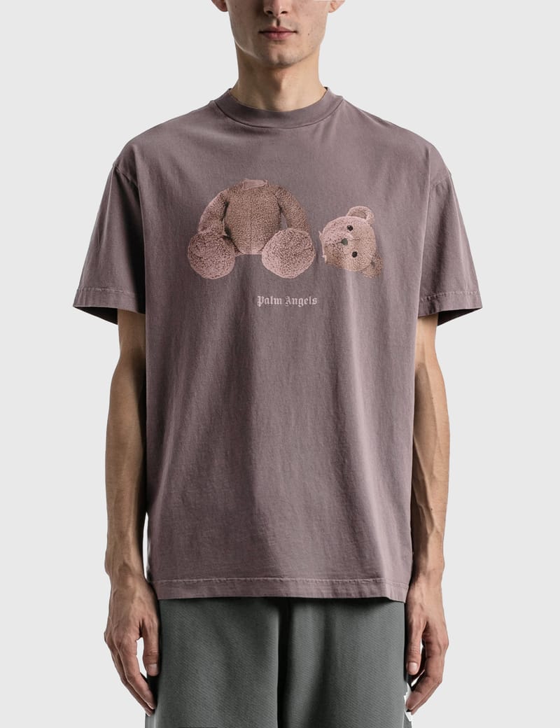 palm angels t shirt purple bear
