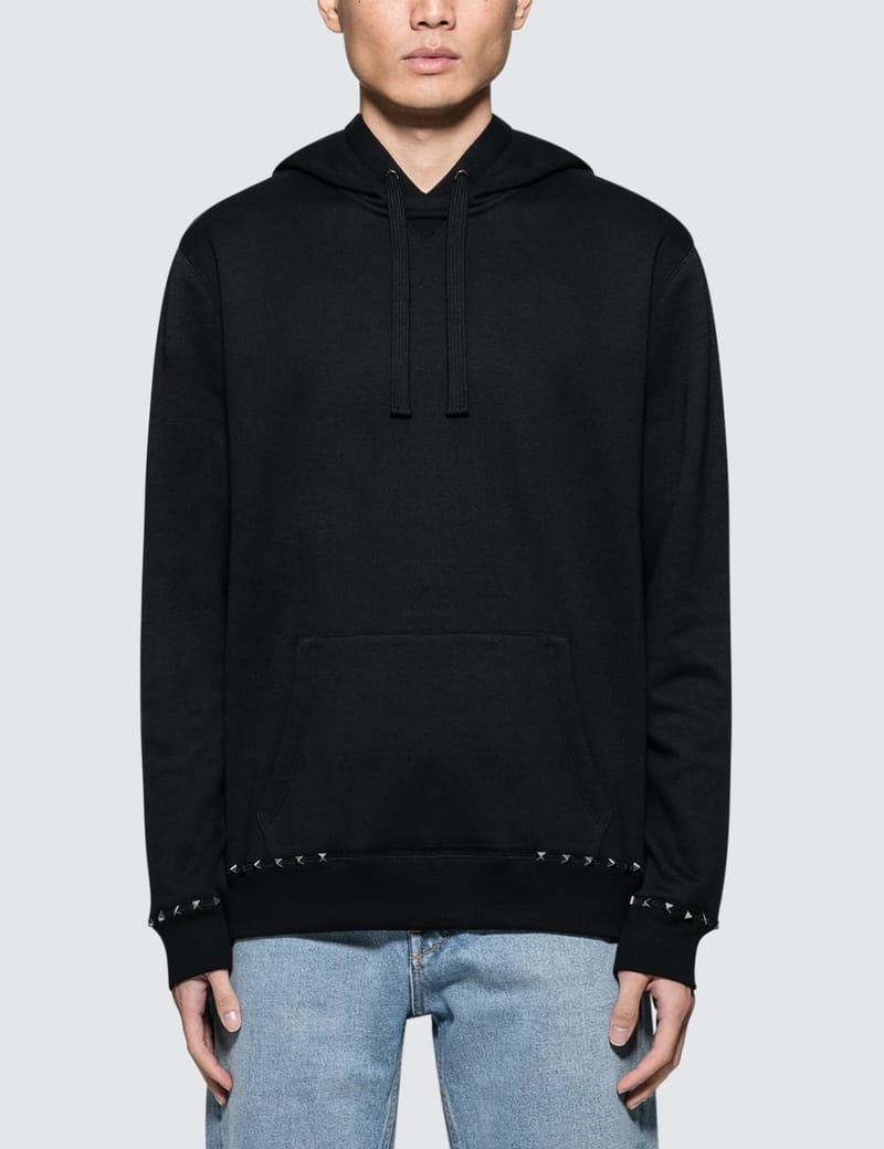 valentino rockstud hoodie