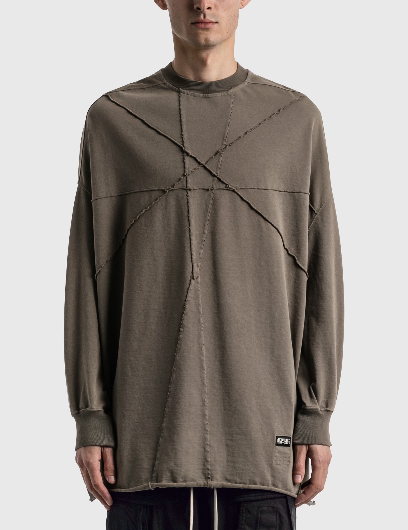 RICK OWENS DRKSHDW CRATER TUNIC SWEATER