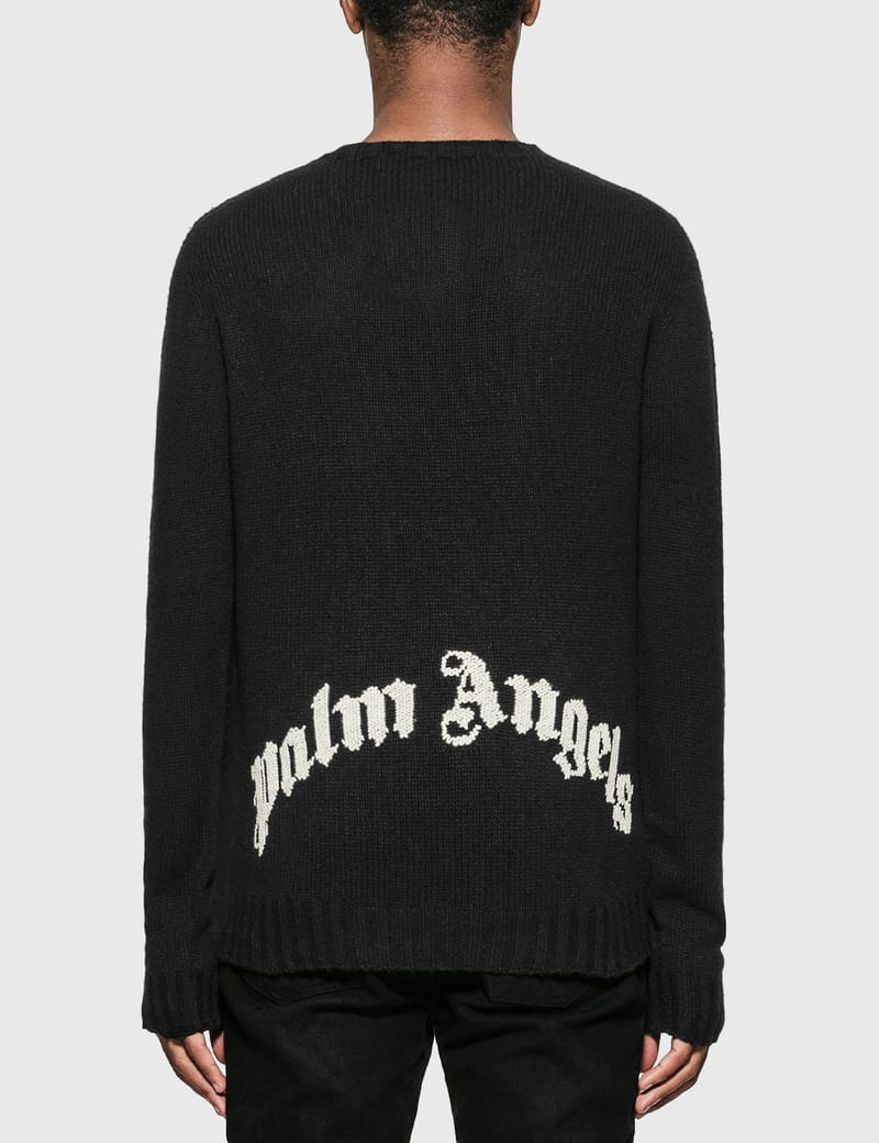 palm angels sweater backprint