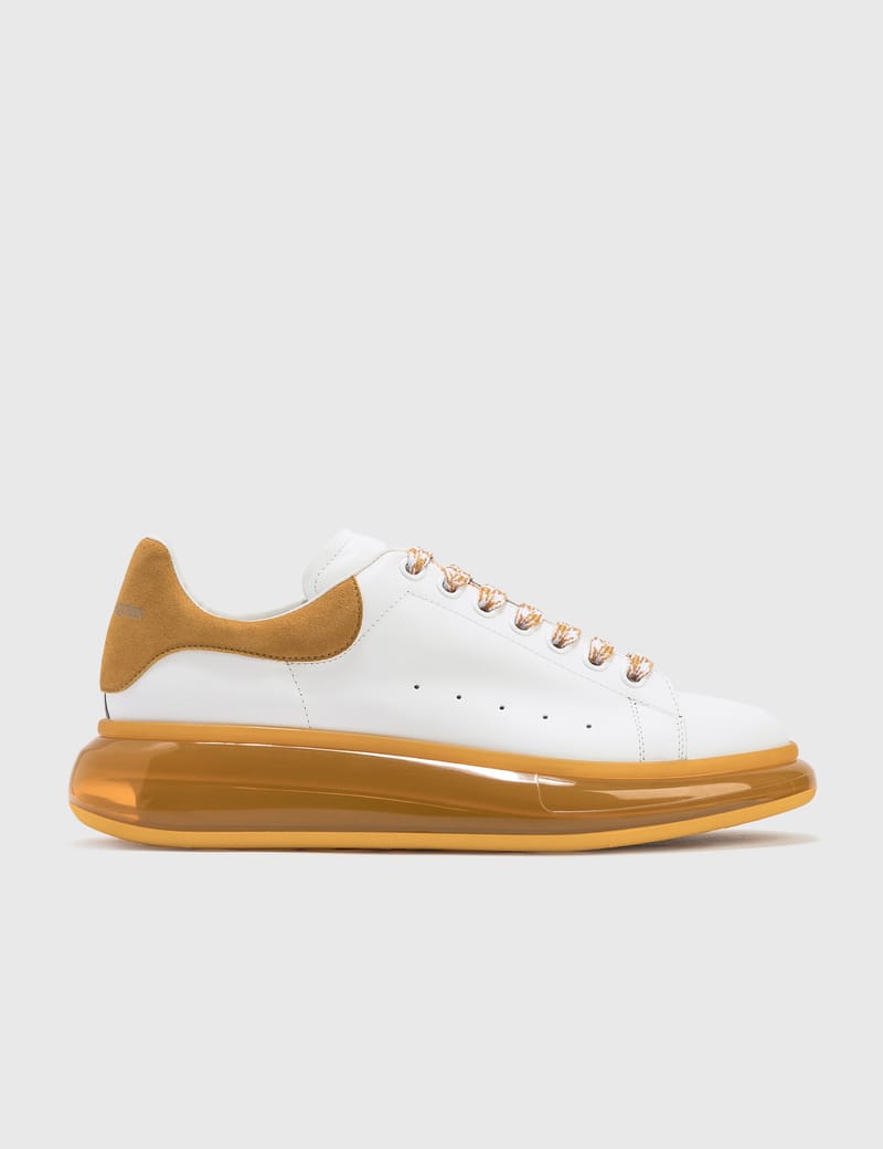 alexander mcqueen oversized sneaker gold