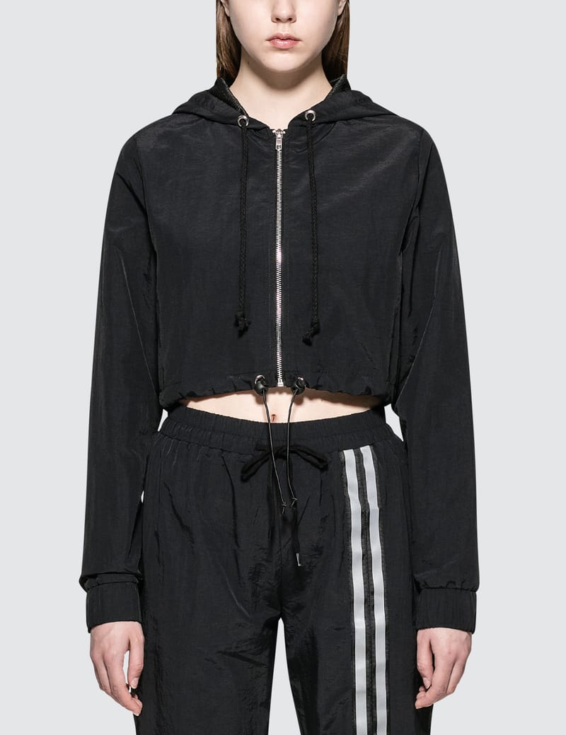 downtown cropped hoodie