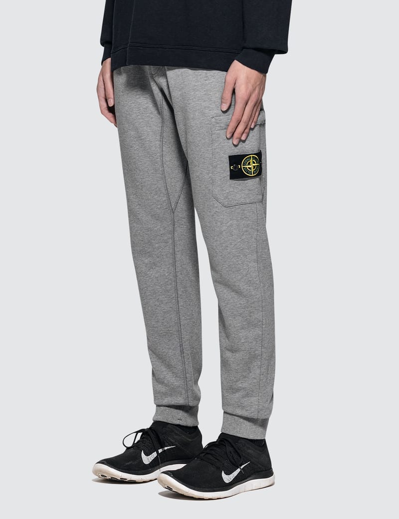 stone island grey sweatpants