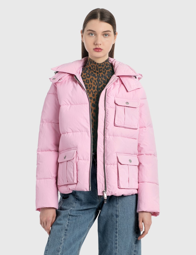 Image of Ganni Heavy Tech Puffer Jacket