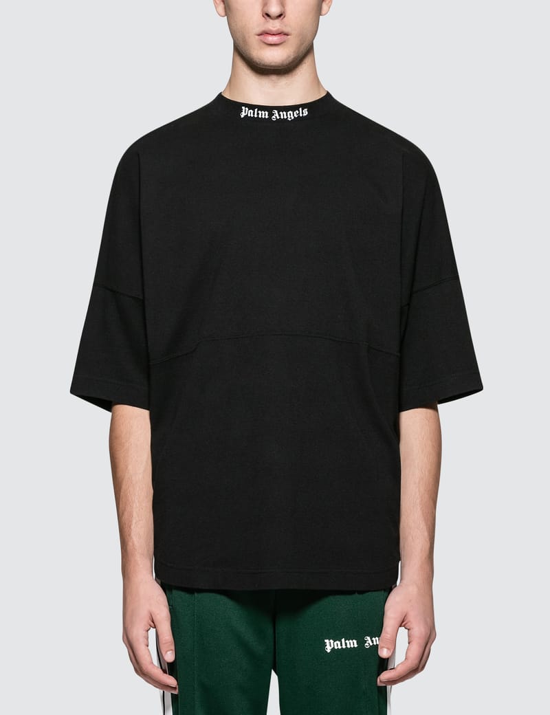 palm angels t shirt back logo