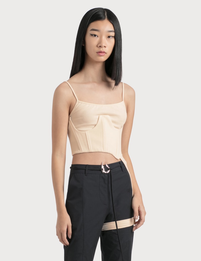 Image of Hyein Seo Tank Top With Corset