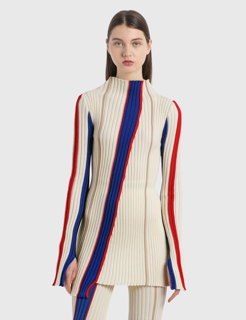 Image of Ambush Ribbed Knit Top