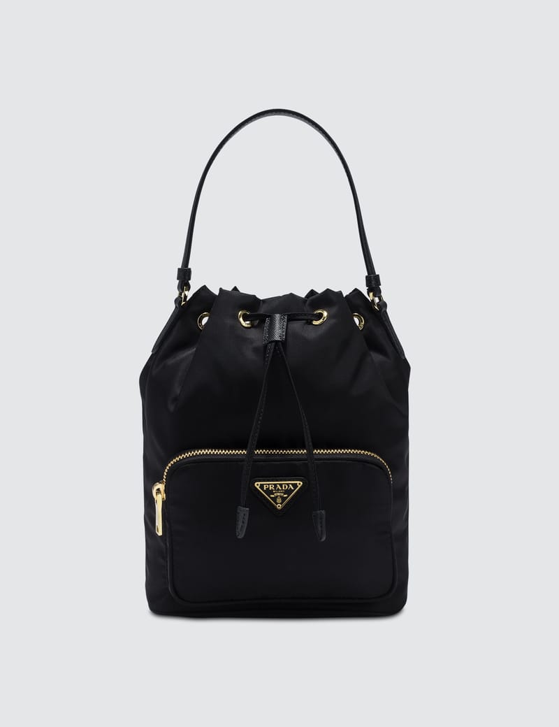 prada nylon bucket wristlet