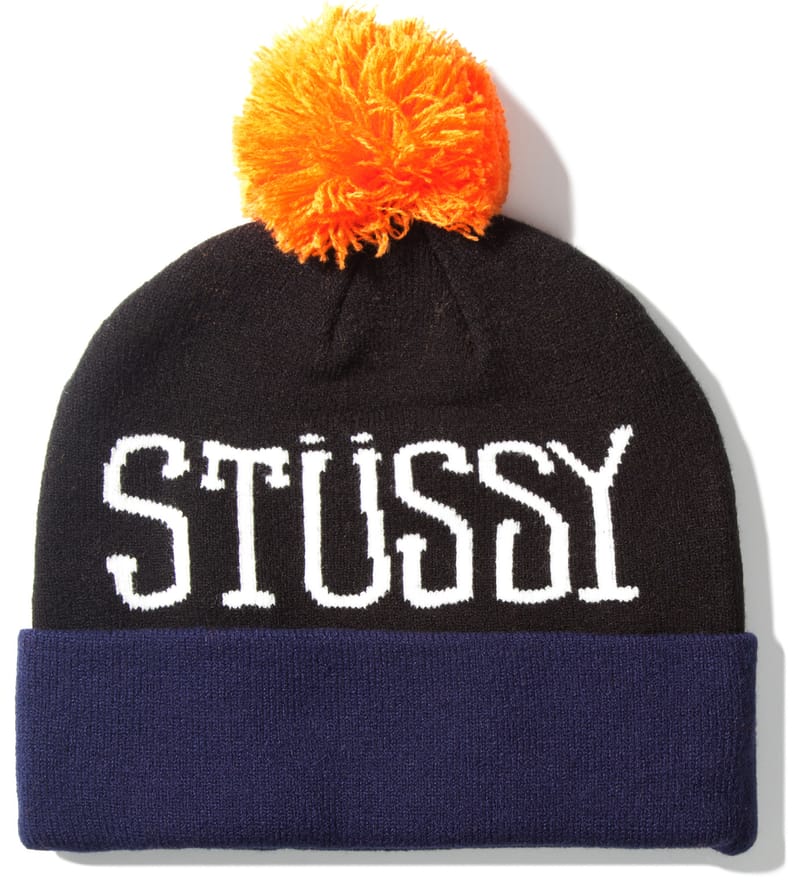 stussy pom beanie