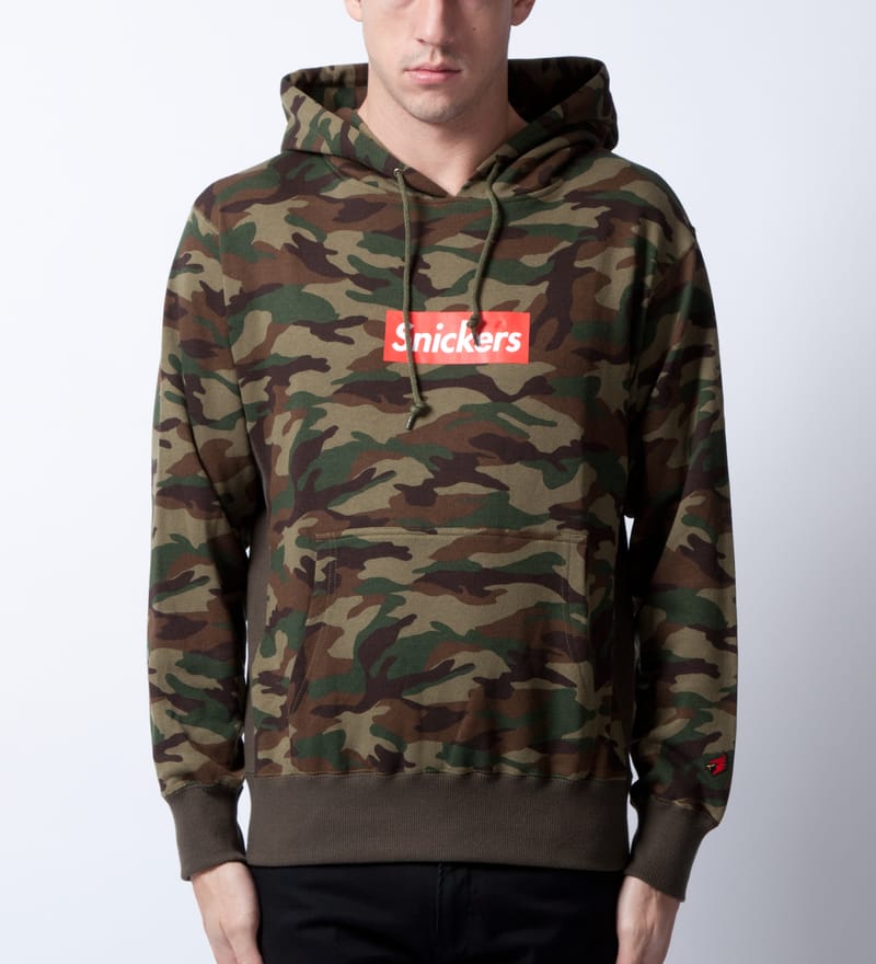 snickers camo hoodie