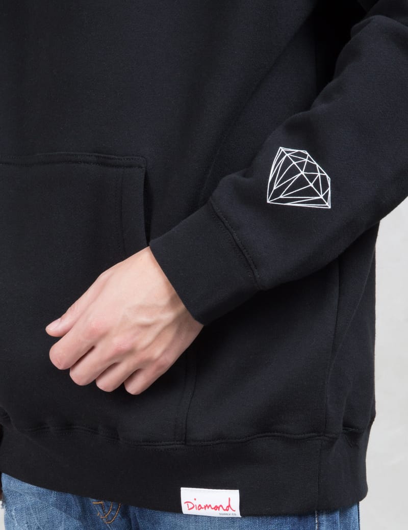 diamond supply co arabic hoodie