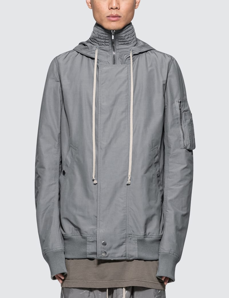 rick owens hooded bomber