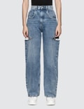 Maison Margiela Denim Jeans With Slash Details Picture