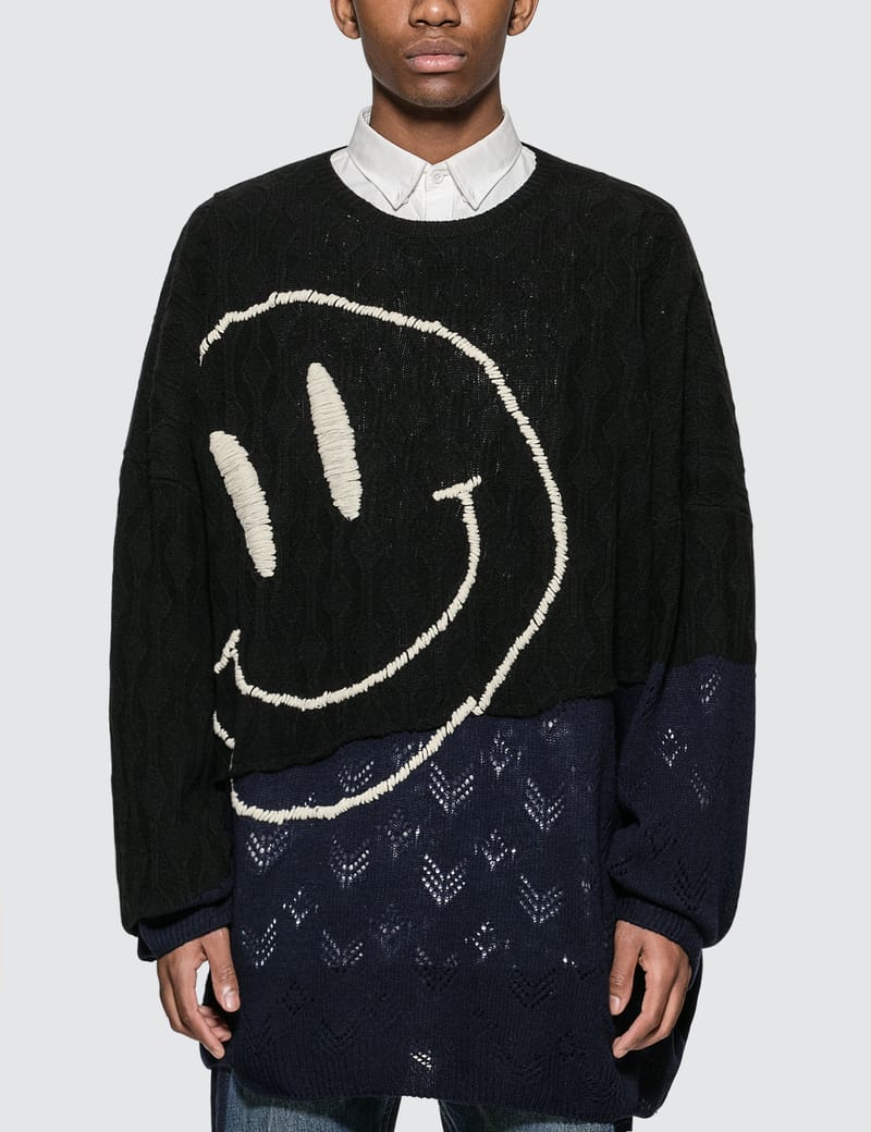 smiley sweater