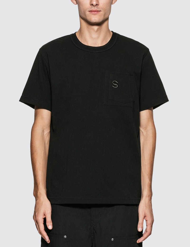 Image of Sacai S Embroidery T-Shirt