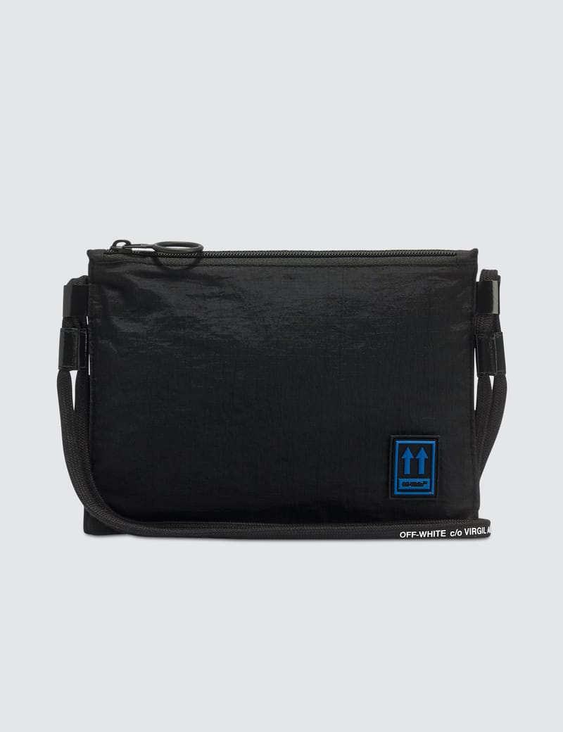 off white black crossbody bag