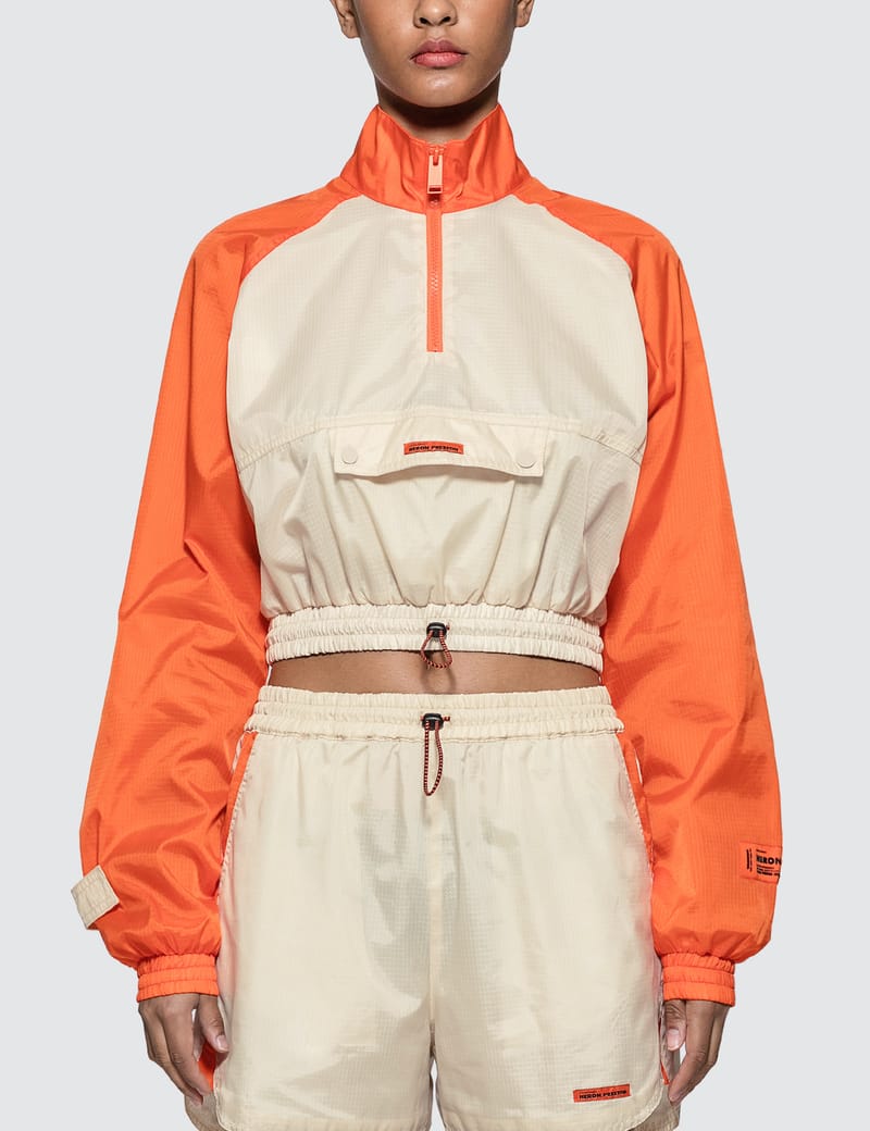 crop anorak jacket