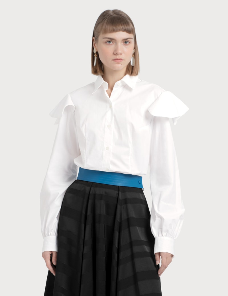 Image of Loewe Cape Sleeve Shirt