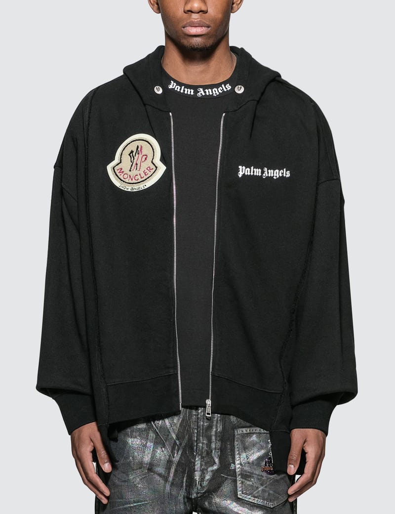 palm angels x moncler hoodie