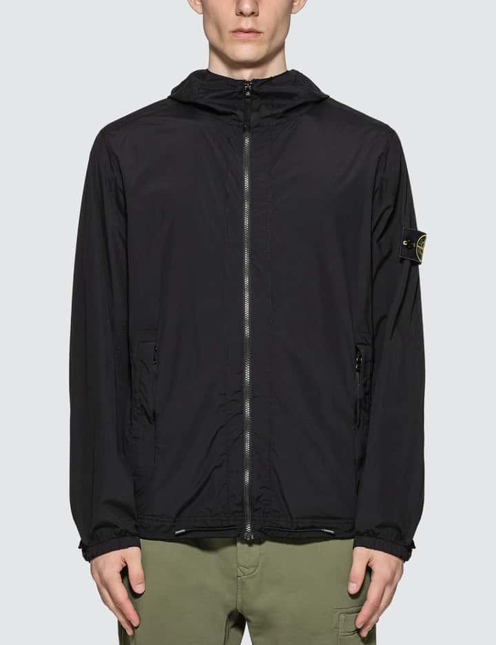 Stone Island Skin Touch Nylon Packable Zip Jacket Hbx