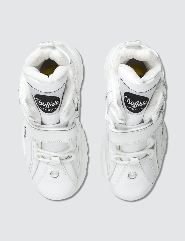 Buffalo London - Buffalo Classic White High-top Platform ...