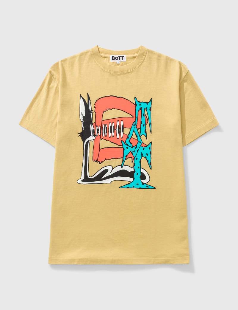 Click to view more detailed imagery on our partner's website Bott Shock T-shirt In Yellow