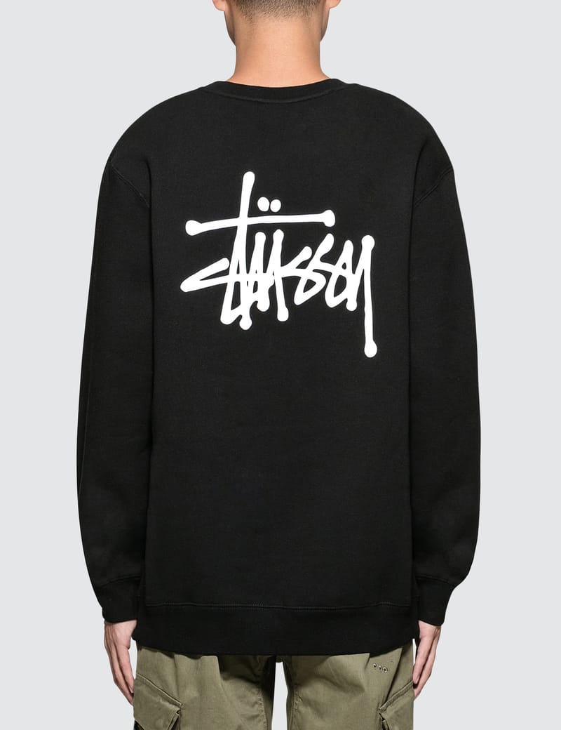 basic stussy crewneck