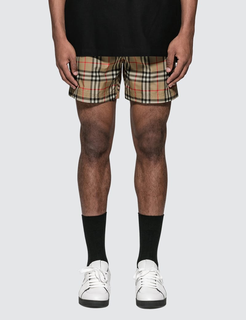 burberry vintage swim shorts