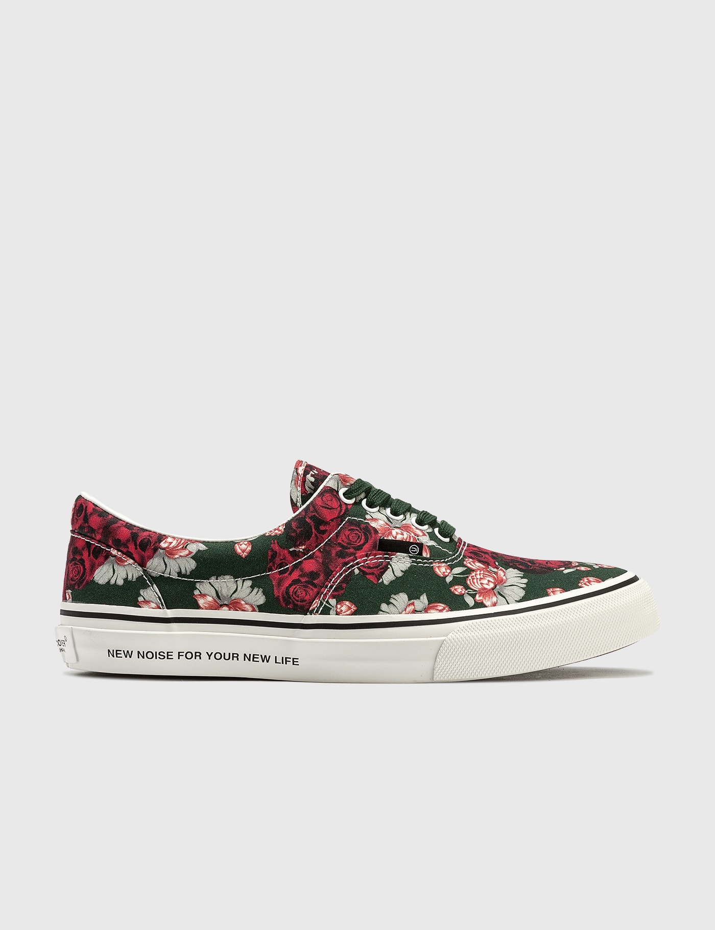 UNDERCOVER PRINTED CANVAS SNEAKERS